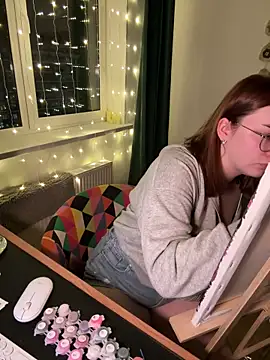 Snapshot of CookyDaisy chatting on January 17, 4:17 am CookyDaisy online show from January 17, 4:17 am