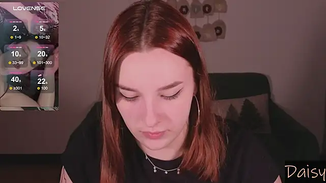 Snapshot of CookyDaisy chatting on January 31, 12:17 am CookyDaisy online show from January 31, 12:17 am