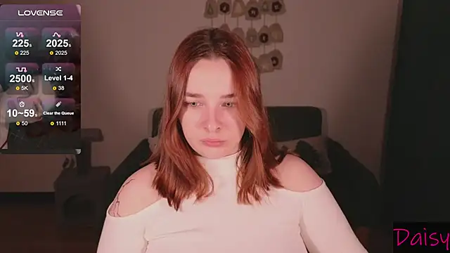 Snapshot of CookyDaisy chatting on February 4, 10:45 pm CookyDaisy online show from February 4, 10:45 pm