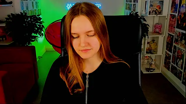 Snapshot of KellyPoter chatting on February 1, 8:50 am KellyPoter online show from February 1, 8:50 am