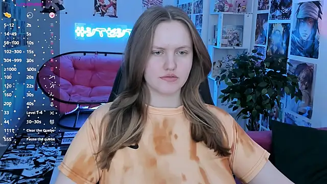 Snapshot of KellyPoter chatting on October 24, 9:17 am KellyPoter online show from October 24, 9:17 am