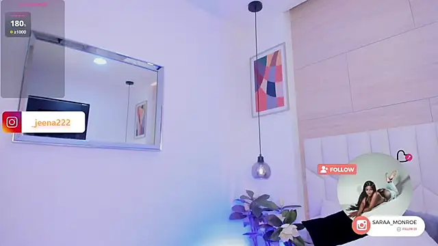 SaraMonroe1 online show from February 8, 7:38 pm