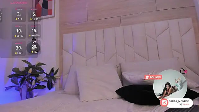 SaraMonroe1 online show from February 20, 10:59 pm