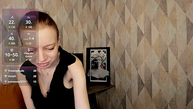 Michelle Blond online show from March 2, 10:45 am