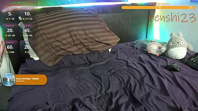 tenshi23strip online show from January 25, 3:30 pm