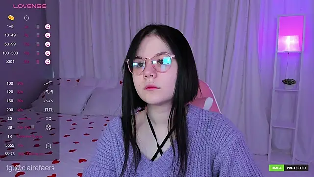 ClaireFaers  online show from January 15, 9:56 am