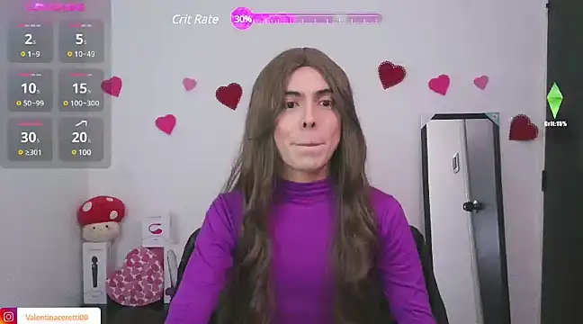 valentina crtti online show from February 7, 1:22 pm