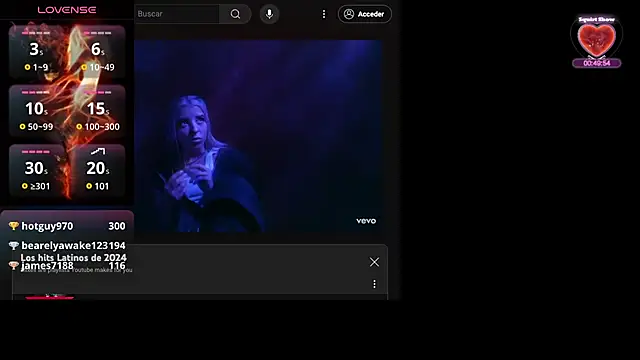 QueenYsuRey online show from March 5, 7:38 pm