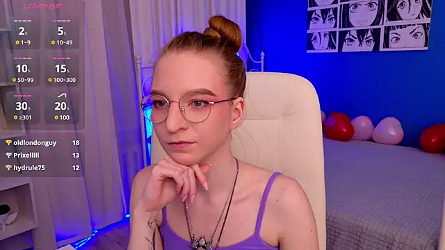 VioletShine online show from February 12, 6:19 pm