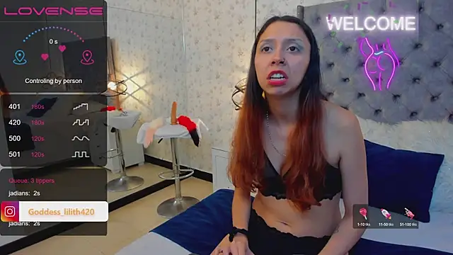 Goddess  Lilith online show from December 8, 6:43 am