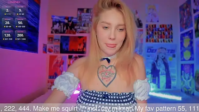 AliceMilman online show from September 17, 11:12 am