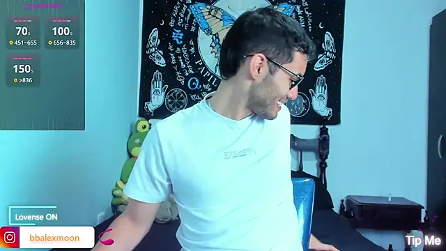 alexdesire online show from March 22, 1:30 pm