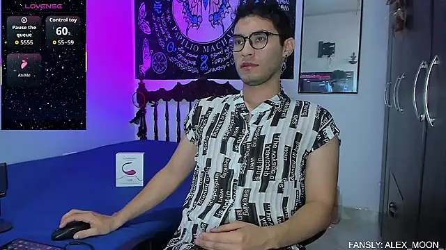 alexdesire online show from October 13, 1:22 pm