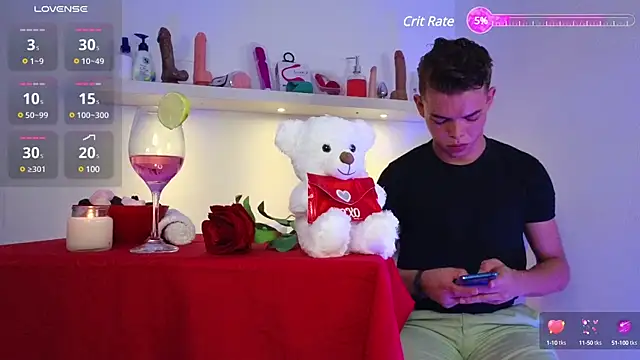 Nijinsky LatinBoy online show from February 14, 11:53 pm