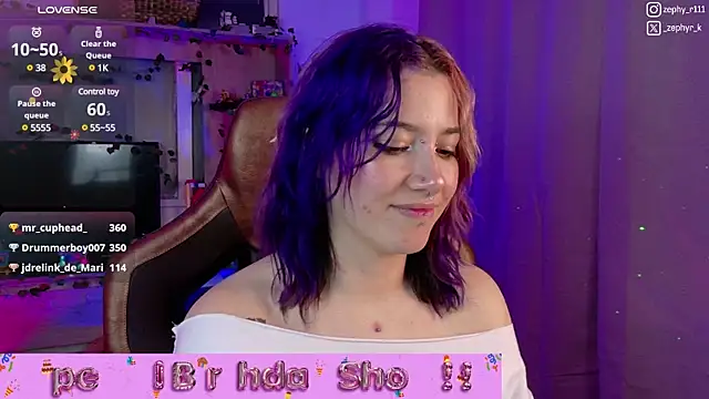  zephyr  online show from February 9, 12:28 am