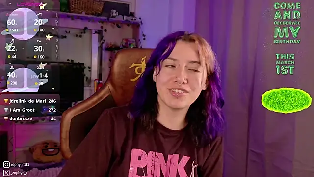  zephyr  online show from February 15, 3:20 am