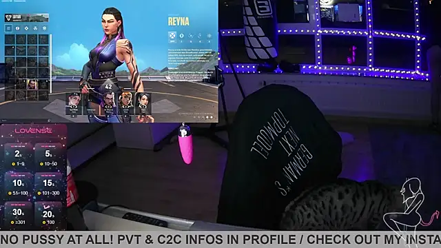 Snapshot of Gamergirl-Linela chatting on February 13, 7:42 pm Gamergirl-Linela online show from February 13, 7:42 pm