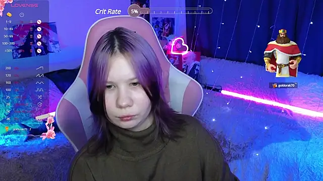 Snapshot of Little_kitsune1707 chatting on February 18, 11:19 pm Little kitsune1707 online show from February 18, 11:19 pm