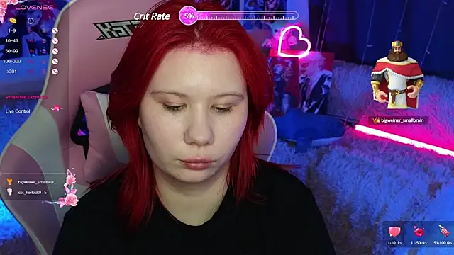 Snapshot of Little_kitsune1707 chatting on February 25, 6:53 pm Little kitsune1707 online show from February 25, 6:53 pm