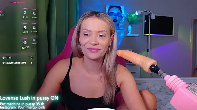 Snapshot of Margony chatting on November 22, 2:32 am Margony online show from November 22, 2:32 am