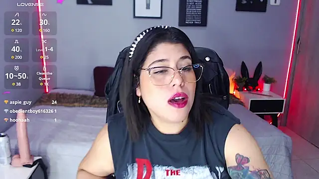 Snapshot of Veronika_metal chatting on March 5, 3:29 pm Veronika metal online show from March 5, 3:29 pm