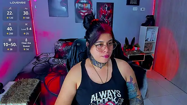 Snapshot of Veronika_metal chatting on September 14, 3:27 am Veronika metal online show from September 14, 3:27 am