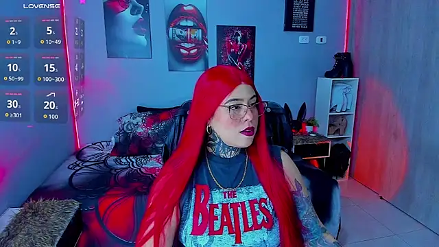 Snapshot of Veronika_metal chatting on September 18, 5:20 am Veronika metal online show from September 18, 5:20 am