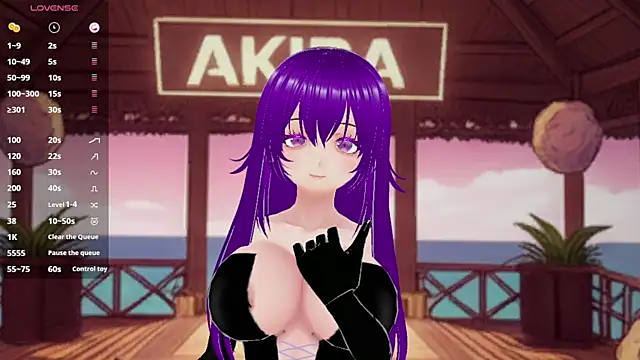 AkiraVixent online show from September 17, 7:48 pm