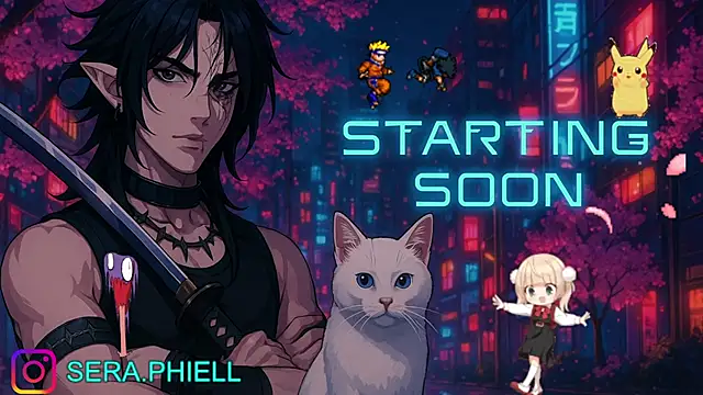 Seraphiell online show from October 2, 1:12 am