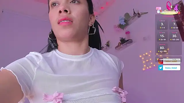 Helen Vidall online show from September 15, 3:28 am