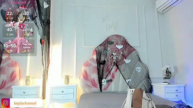 Snapshot of Kaylachannell chatting on October 30, 3:41 am Kaylachannell online show from October 30, 3:41 am