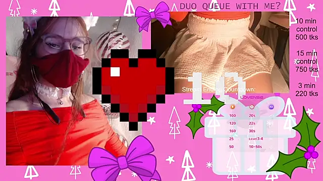 Snapshot of HoneyyCeleste chatting on December 16, 10:26 pm HoneyyCeleste online show from December 16, 10:26 pm