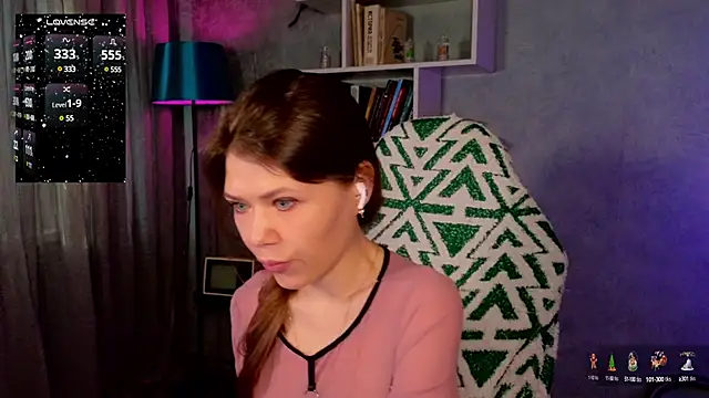 Snapshot of MyLittleGali chatting on December 18, 6:10 am MyLittleGali online show from December 18, 6:10 am