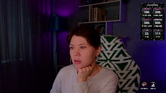 Snapshot of MyLittleGali chatting on February 3, 4:04 am MyLittleGali online show from February 3, 4:04 am