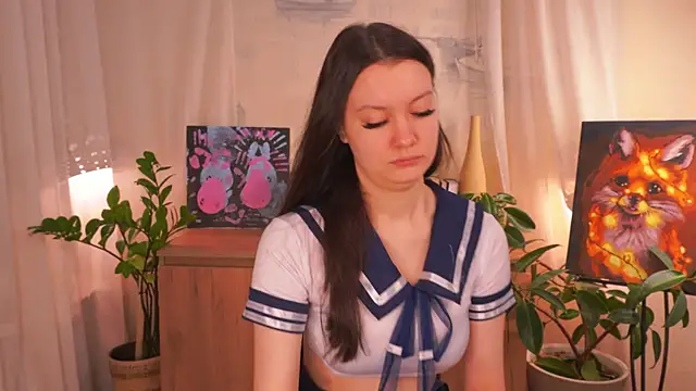 Snapshot of EvaDowe chatting on October 13, 4:01 am EvaDowe online show from October 13, 4:01 am