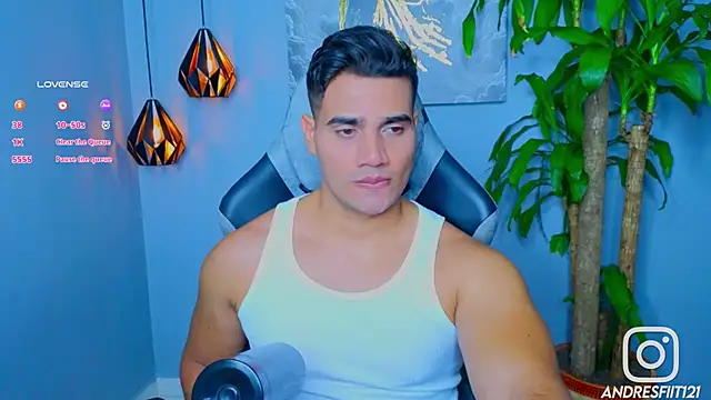 AndresR3 online show from September 28, 1:55 am