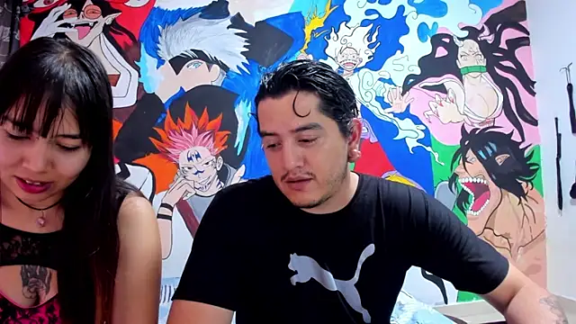 RoxyandAron2 online show from October 11, 5:55 pm