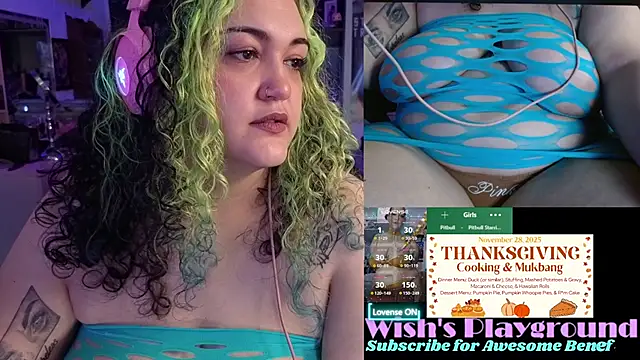 Snapshot of nevermakeawish chatting on November 21, 6:56 am nevermakeawish online show from November 21, 6:56 am