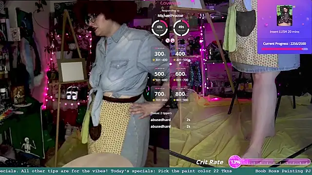 Snapshot of LadyMarzanna chatting on October 26, 1:22 am LadyMarzanna online show from October 26, 1:22 am