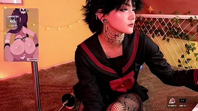 Snapshot of GothXRaven chatting on September 22, 4:31 pm GothXRaven online show from September 22, 4:31 pm