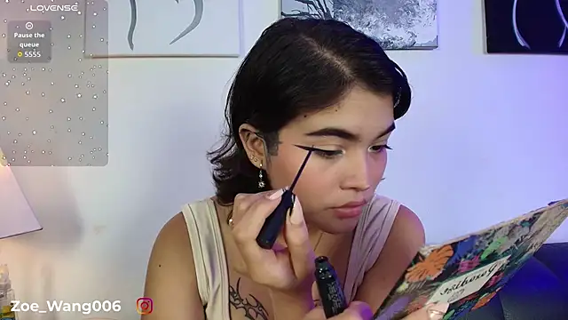 Zoe wang online show from October 22, 12:27 pm