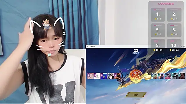 Snapshot of Duolamei chatting on September 24, 7:23 am Duolamei online show from September 24, 7:23 am