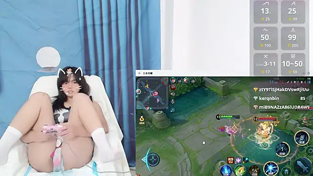 Snapshot of Duolamei chatting on October 10, 3:33 pm Duolamei online show from October 10, 3:33 pm