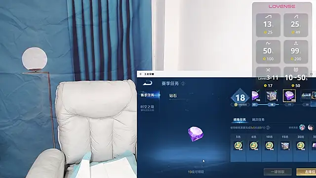 Snapshot of Duolamei chatting on October 18, 11:44 am Duolamei online show from October 18, 11:44 am