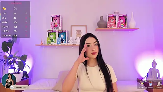 AmbarEvans  online show from September 12, 11:54 am