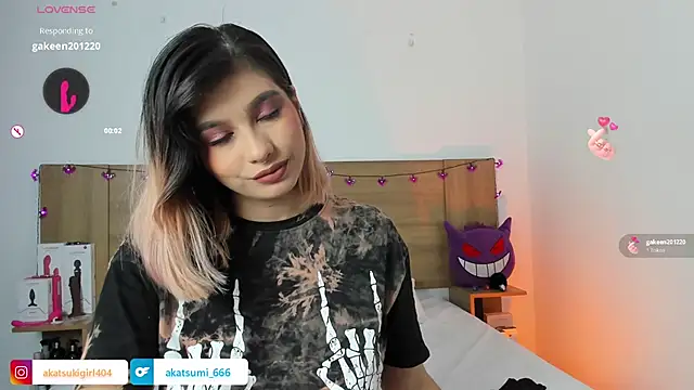 Akatsumi  online show from October 18, 10:21 pm