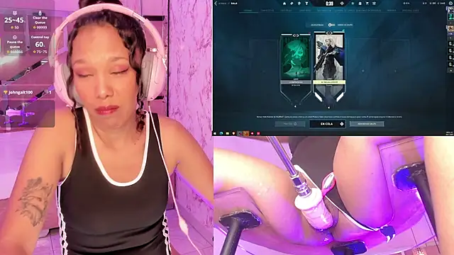 NovaLyn online show from November 29, 9:07 pm