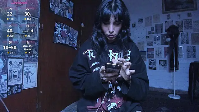 Snapshot of DiosaSexSymbol chatting on October 11, 6:12 am DiosaSexSymbol online show from October 11, 6:12 am