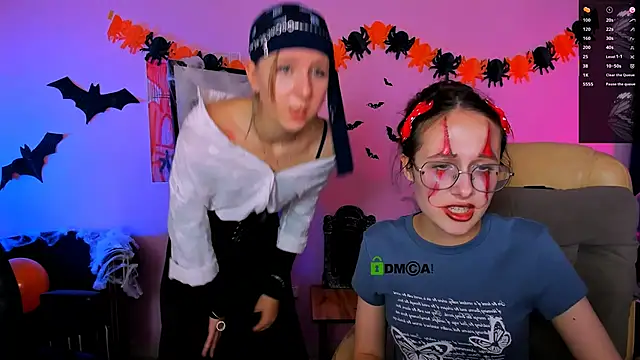 gloria bubble online show from October 23, 8:07 pm