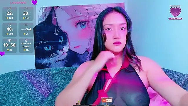 Snapshot of Lalacream12 chatting on October 6, 7:17 am Lalacream12 online show from October 6, 7:17 am